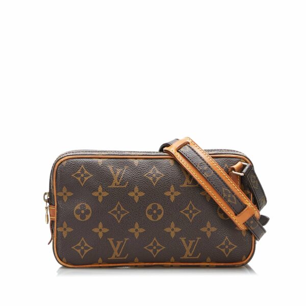 LV Pochette Marly Bandoulière Monogram Canvas - Image 8