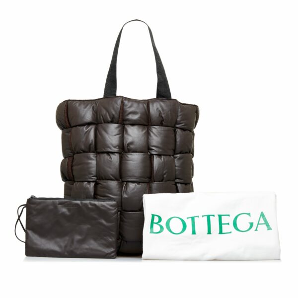 Brown Bottega Veneta Padded Maxi Intrecciato Tote - Image 9