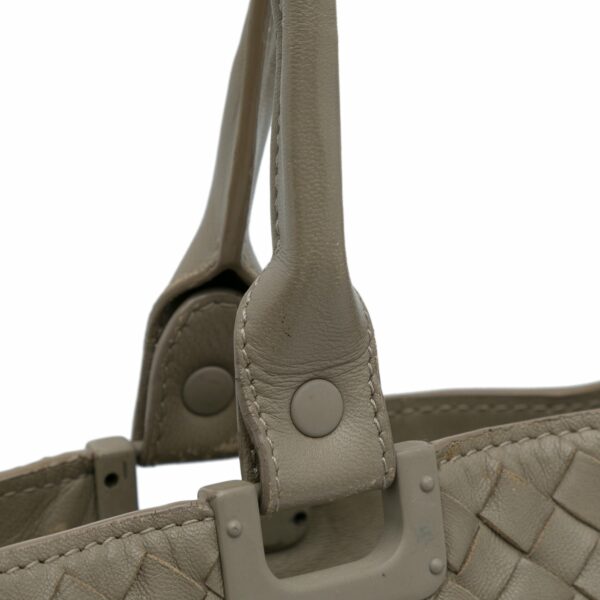 Gray Bottega Veneta Intrecciato Nappa Tote - Image 14