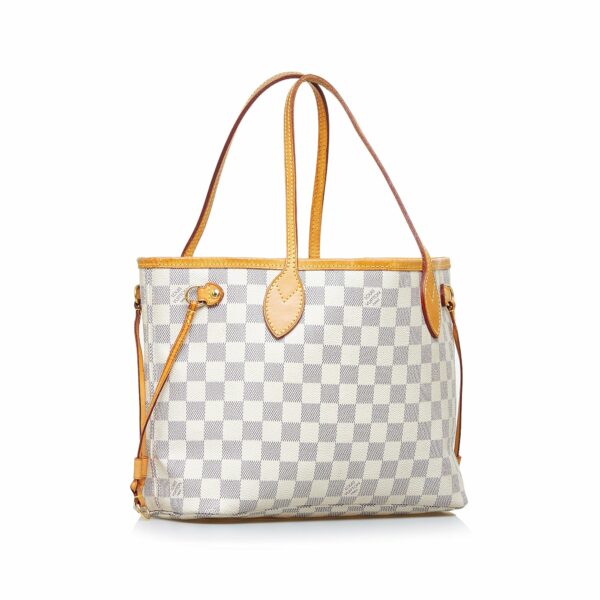 LV Neverfull PM Damier Azur Canvas