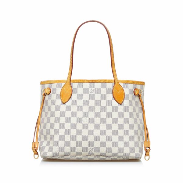 LV Neverfull PM Damier Azur Canvas - Image 2