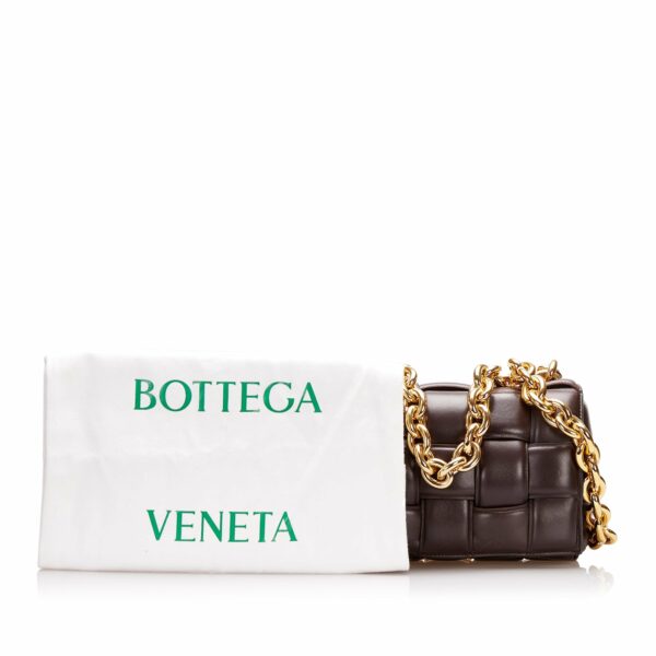 Bottega Veneta Padded Chain Cassette Brown - Image 2