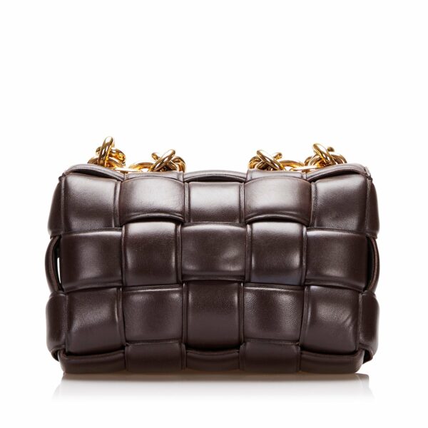 Bottega Veneta Padded Chain Cassette Brown - Image 3