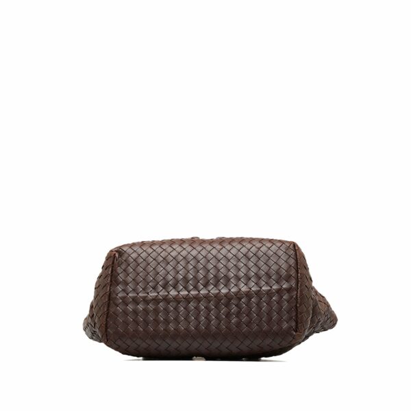 Brown Bottega Veneta Intrecciato Marquise Flower Tote - Image 3