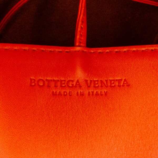 Orange Bottega Veneta Basket Tote - Image 6