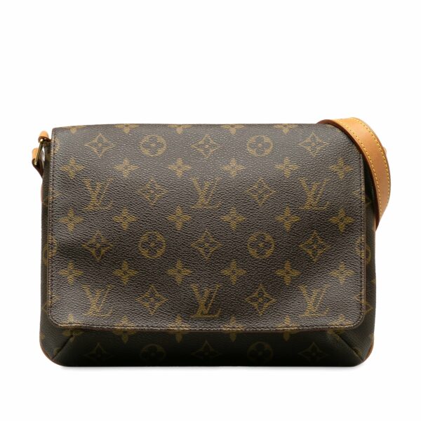 LV Musette Tango Short Strap Monogram Canvas - Image 7