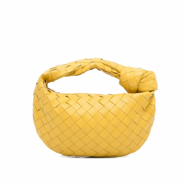 Bottega Veneta Jodie Mini Yellow Intrecciato - Image 3