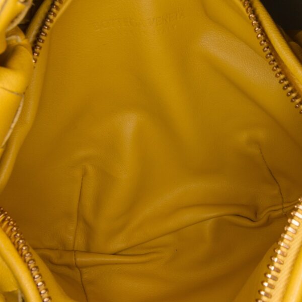 Bottega Veneta Jodie Mini Yellow Intrecciato - Image 8