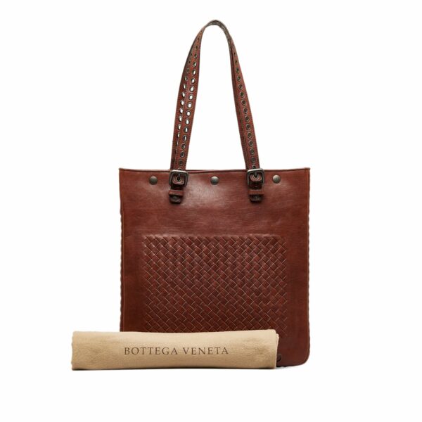 Brown Bottega Veneta Intrecciato Tote - Image 10