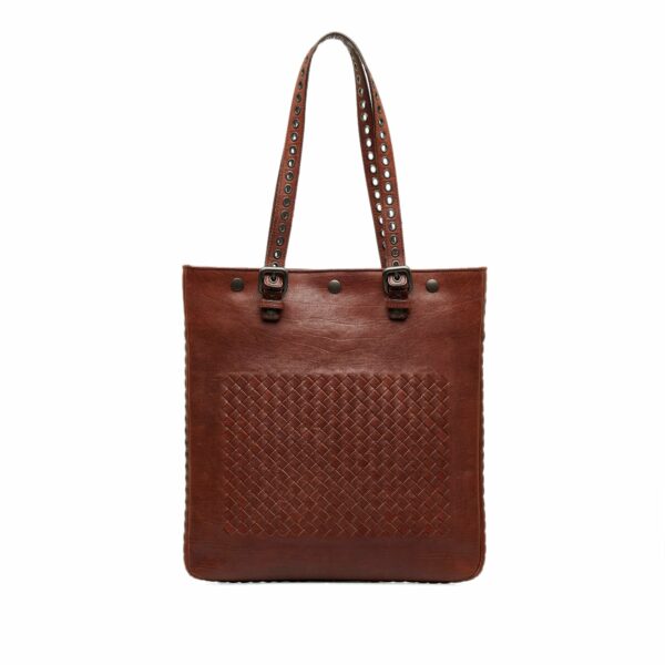 Brown Bottega Veneta Intrecciato Tote - Image 2