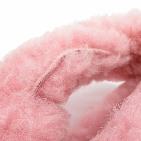 Bottega Veneta Jodie Mini Pink Shearling - Image 6