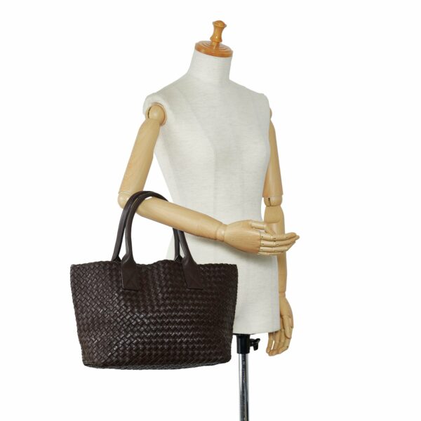 Brown Bottega Veneta Intrecciato Cabat Tote Bag - Image 9