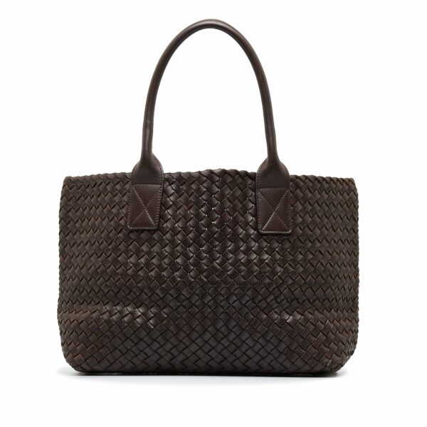 Brown Bottega Veneta Intrecciato Cabat Tote Bag - Image 2