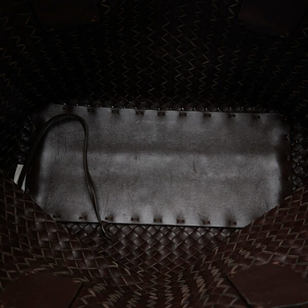 Brown Bottega Veneta Intrecciato Cabat Tote Bag - Image 4