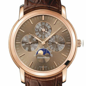 Audemars Piguet Jules Perpetual Calendar Automatic Rose Gold Mens Watch 26390Or.oo.d093Cr.01