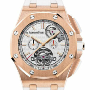 Audemars Piguet Royal Oak Offshore Tourbillon Silver Dial Automatic Mens Watch 26540Or.oo.a010Ca.01