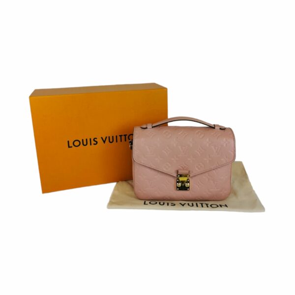 LV Pochette Métis Pink Monogram Empreinte - Image 15