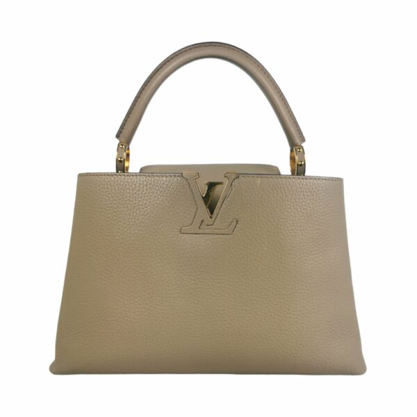 LV Capucines MM Beige Taurillon - Image 2