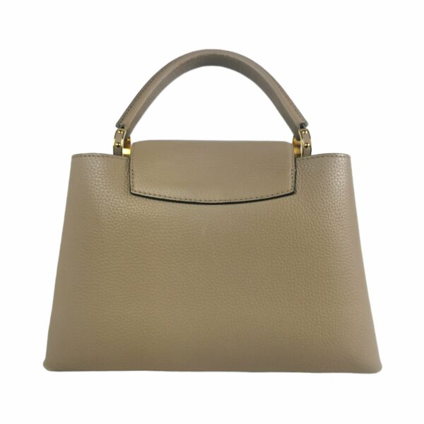 LV Capucines MM Beige Taurillon - Image 4