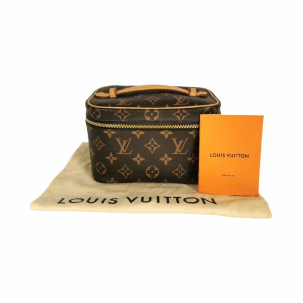 LV Nice Mini Toiletry Pouch Monogram Canvas - Image 16