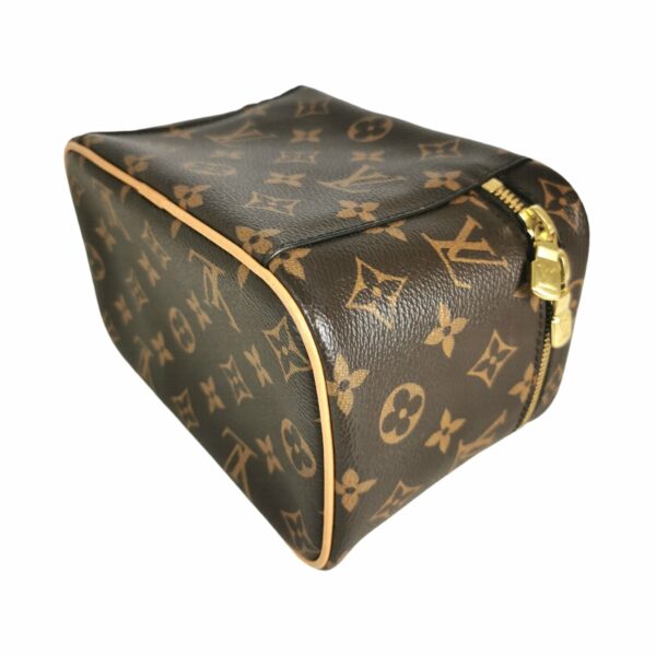 LV Nice Mini Toiletry Pouch Monogram Canvas - Image 10