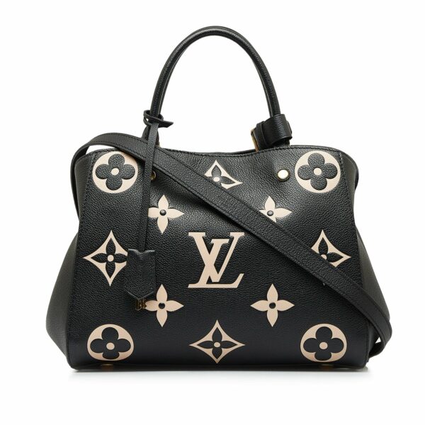 LV Montaigne MM Bicolor Monogram Empreinte Giant