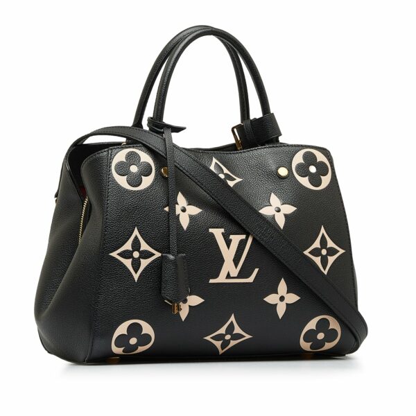 LV Montaigne MM Bicolor Monogram Empreinte Giant - Image 2