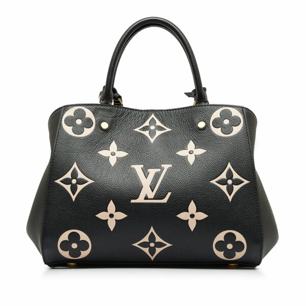 LV Montaigne MM Bicolor Monogram Empreinte Giant - Image 3