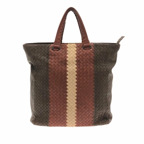 Brown Bottega Veneta Intrecciato Tote - Image 2