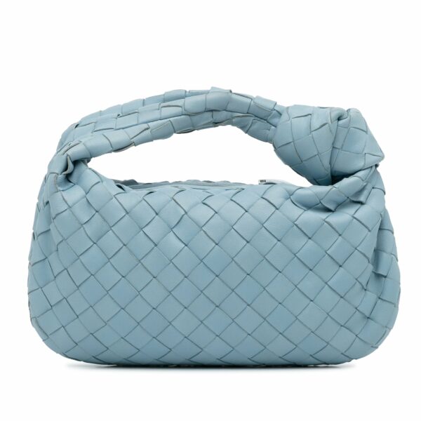 Bottega Veneta Jodie Mini Blue Intrecciato - Image 3