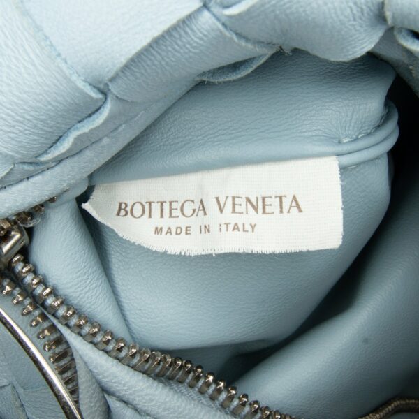 Bottega Veneta Jodie Mini Blue Intrecciato - Image 8