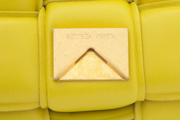 Bottega Veneta Citrine Cassette Handbag - Image 5