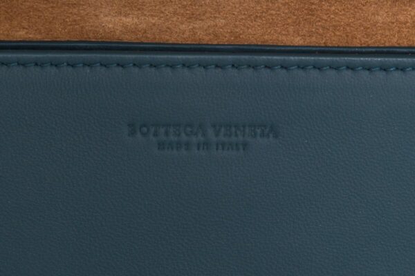 Bottega Veneta Teal Mini Cassette Cross-Body - Image 6