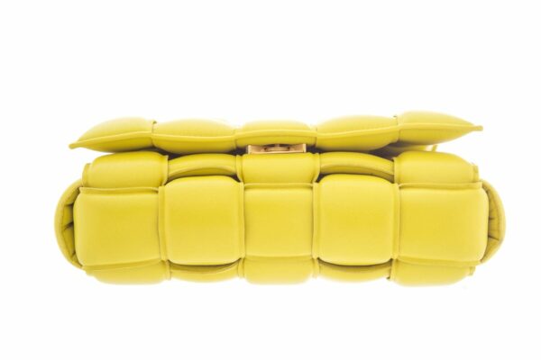 Bottega Veneta Citrine Cassette Handbag - Image 4