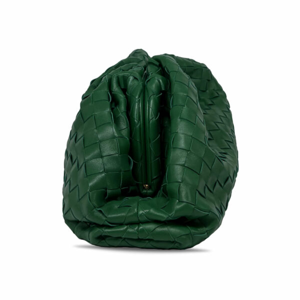 Bottega Veneta The pouch Intrecciato clutch Bag green - Image 2