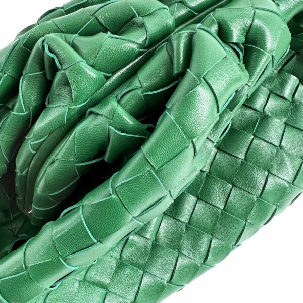 Bottega Veneta The pouch Intrecciato clutch Bag green - Image 6