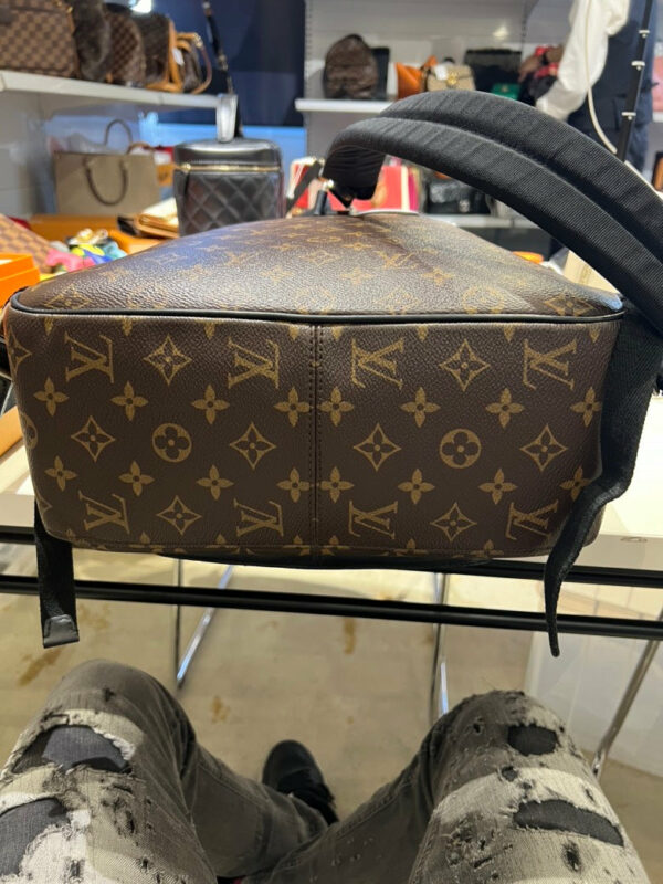 LV Monogram Macassar Josh Backpack,Brown - Image 2