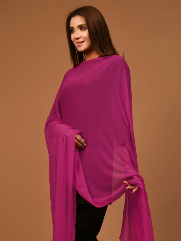 Dyed Chiffon Dupatta