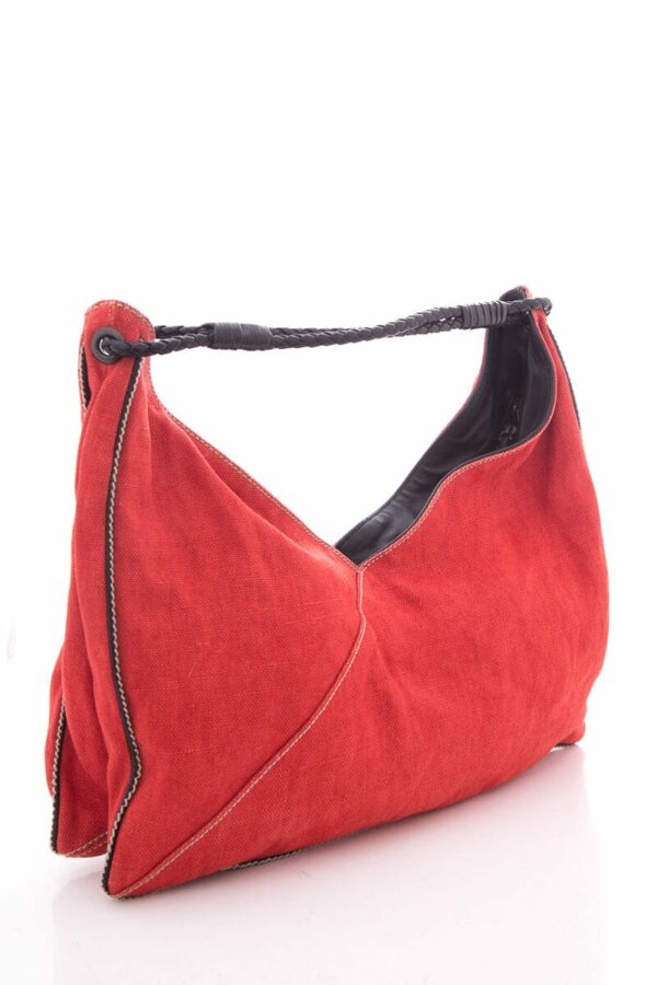 Bottega Veneta Red Handbag - Image 2