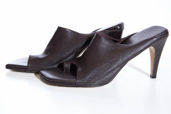 Bottega Veneta Brown Heels SZ 39 - Image 4