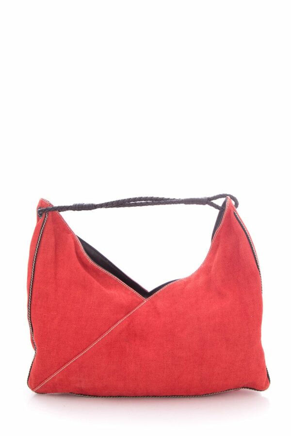 Bottega Veneta Red Handbag - Image 7