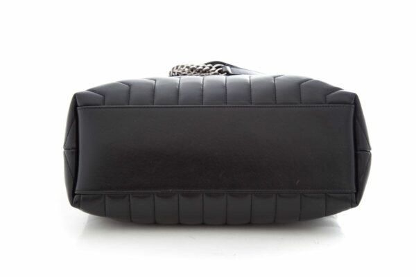 YSL Black Matelasse Calfskin Handbag - Image 4