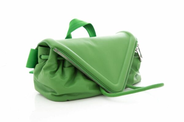 Bottega Veneta Green Beak Triangle Belt Bag - Image 3