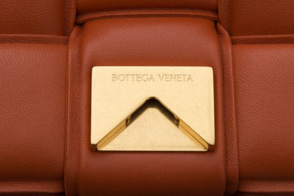 Bottega Veneta Orange Charlotte Padded Handbag - Image 5