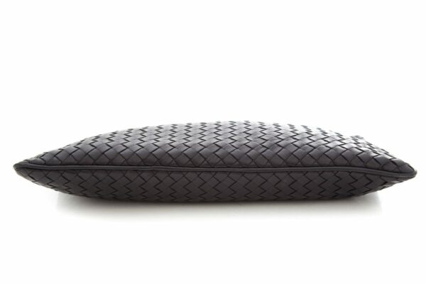 Bottega Veneta Black Intrecciato Clutch - Image 3