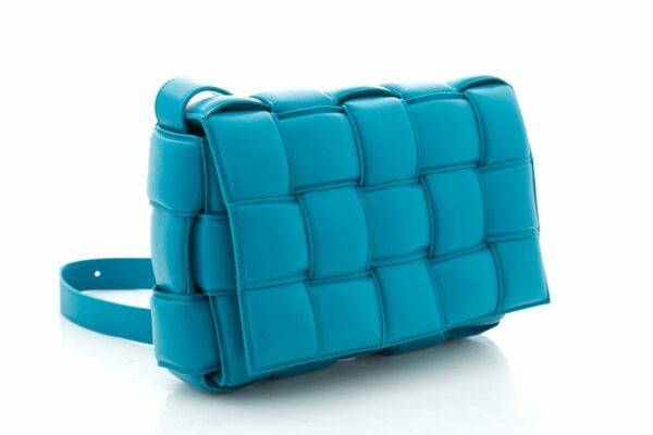 Bottega Veneta Blue Casette Cross-Body - Image 2