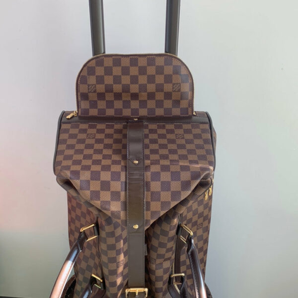 LV Damier Ebene Eole 50 Rolling Carry On Luggage - Image 6