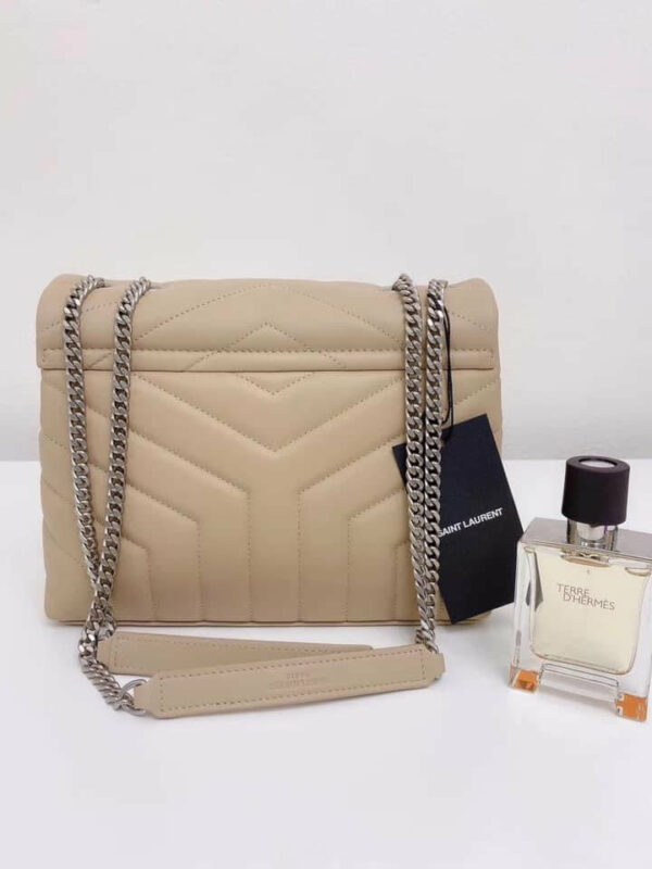 YSL College Small Quilted Leather Bag - Image 2