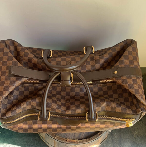 LV Damier Ebene Eole 50 Rolling Carry On Luggage