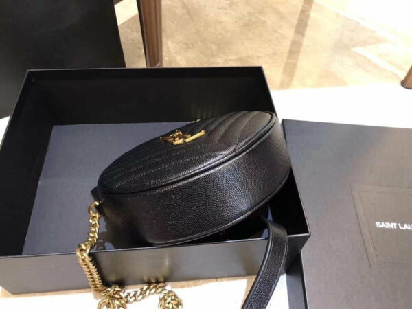 YSL Vinyle Round Camera Bag - Image 2